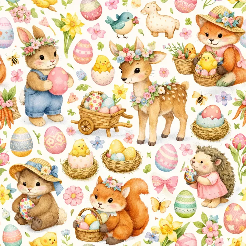 Elegant Easter Pattern Generator