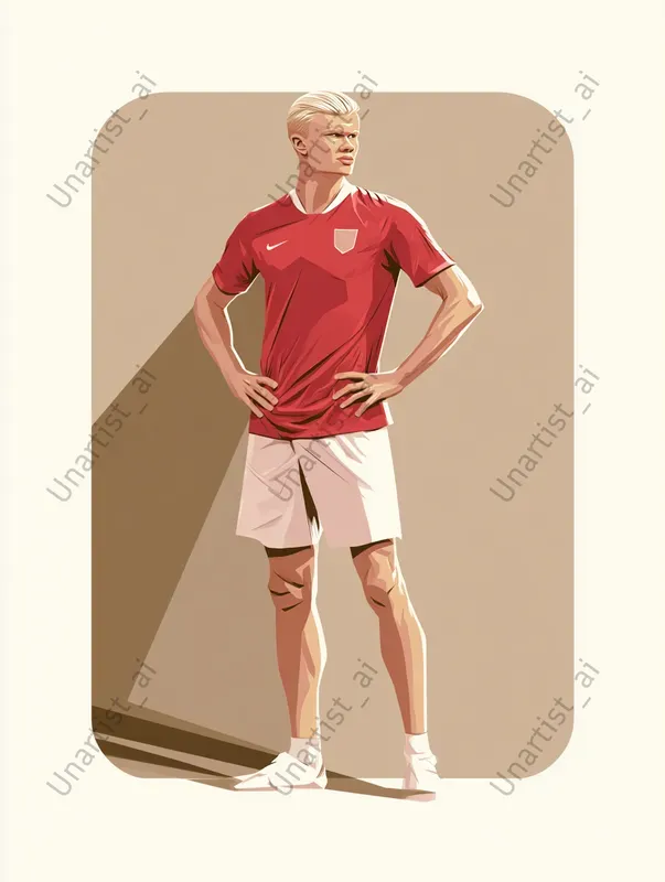 Stylized Sports Star Posters