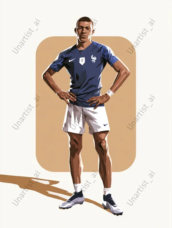 Stylized Sports Star Posters