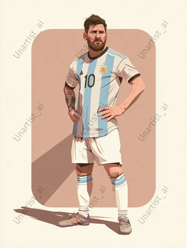 Stylized Sports Star Posters