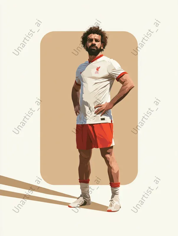 Stylized Sports Star Posters