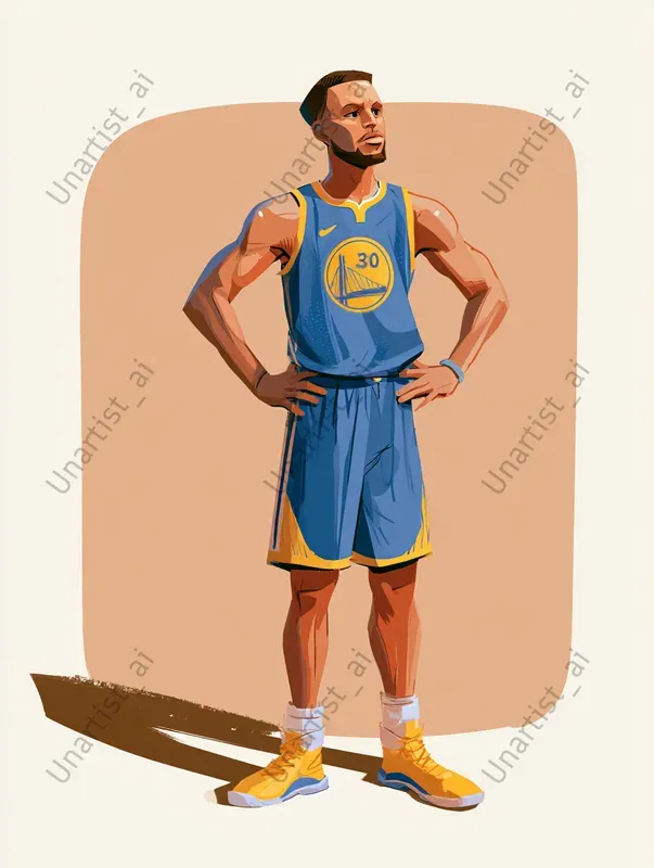 Stylized Sports Star Posters