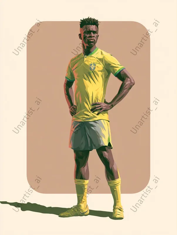 Stylized Sports Star Posters