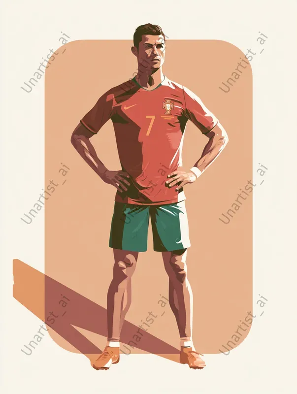 Stylized Sports Star Posters