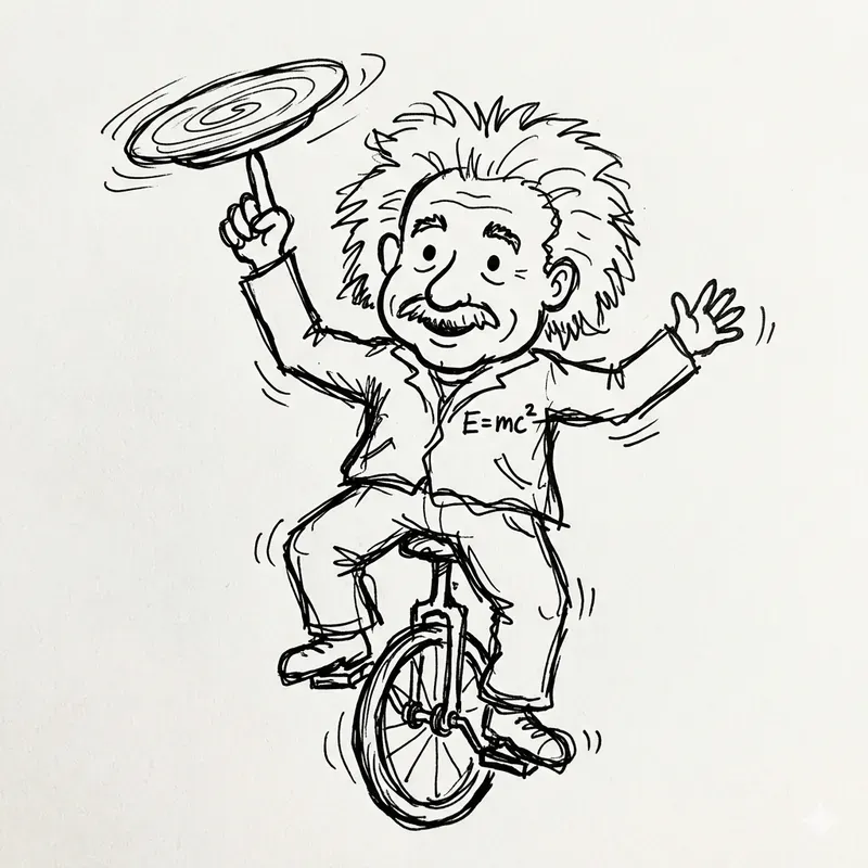 Famous Celebs Messy Pen Doodles