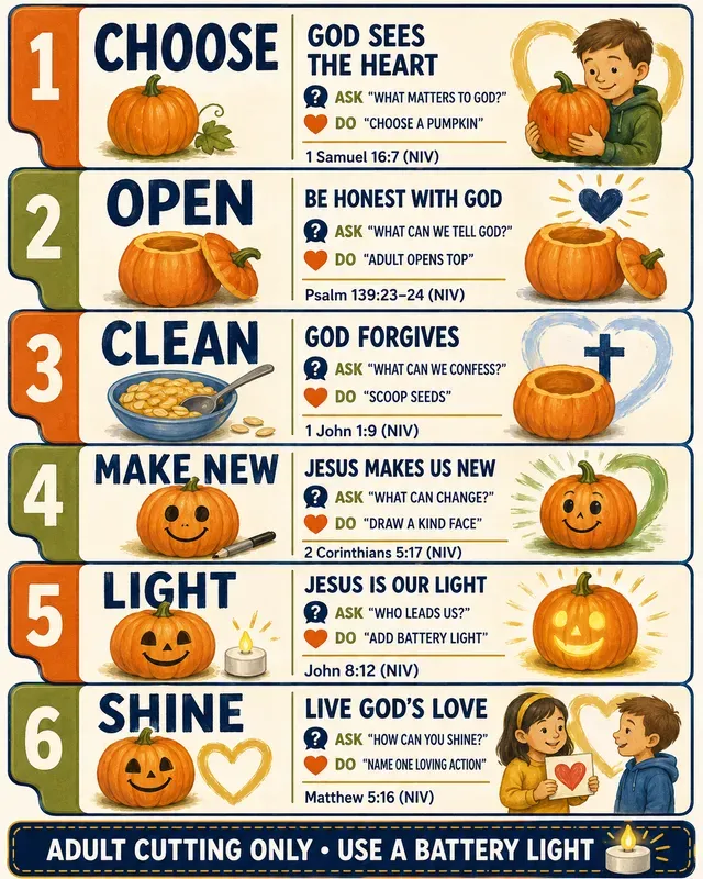 Christian Pumpkin Lesson Kits