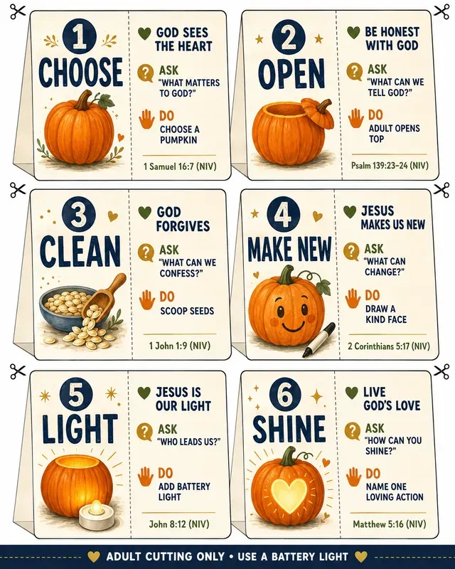 Christian Pumpkin Lesson Kits