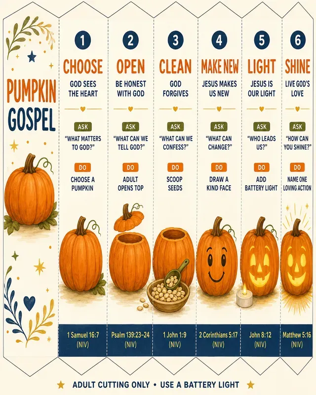 Christian Pumpkin Lesson Kits