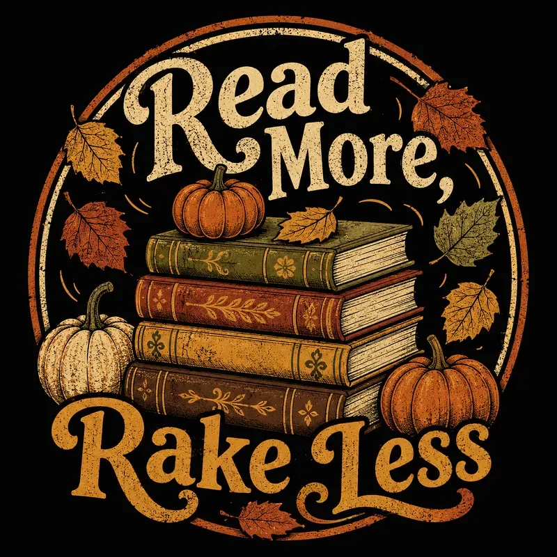 Cozy Fall Book Lover Tshirt Designs