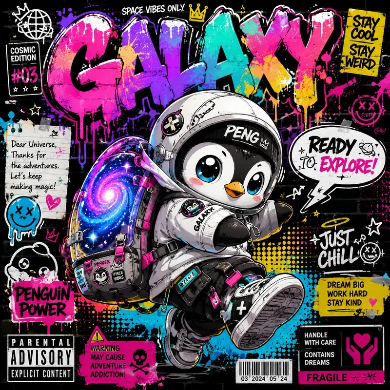 Urban Graffiti Pop Heroes