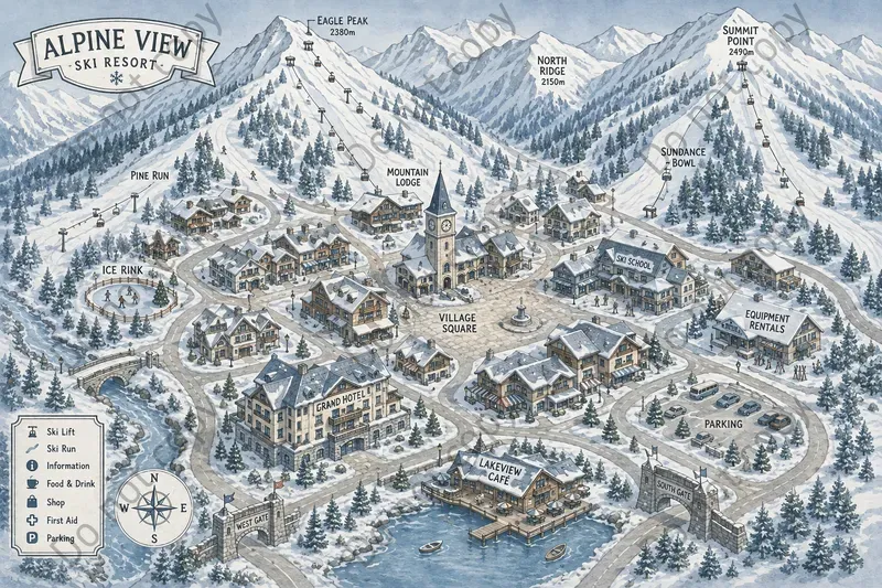 Illustrated City Map Prints