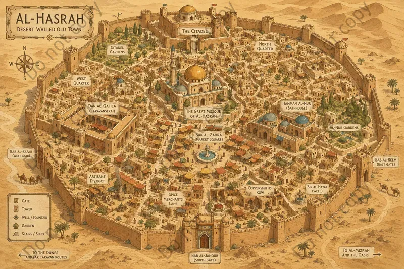 Illustrated City Map Prints