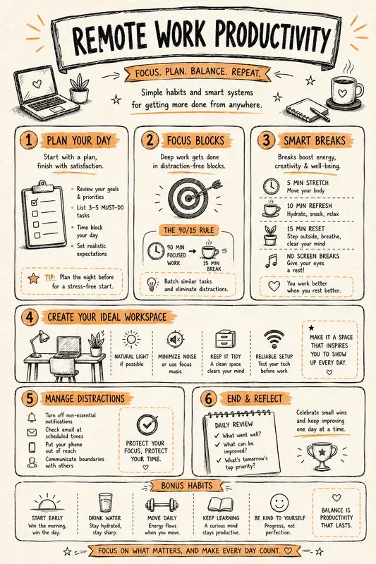 Handdrawn Sketchnote Infographic Guides