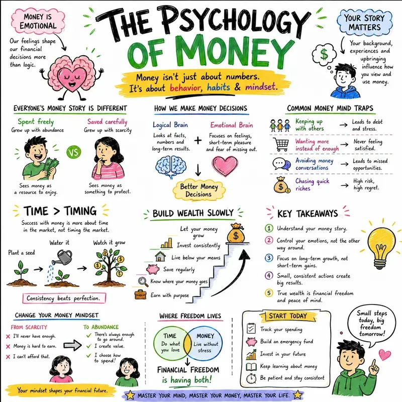 Handdrawn Finance Infographics