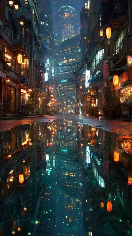 Symmetrical Reflection Art