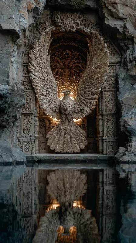 Symmetrical Reflection Art