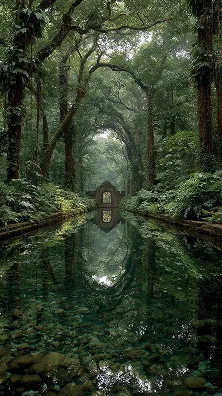 Symmetrical Reflection Art