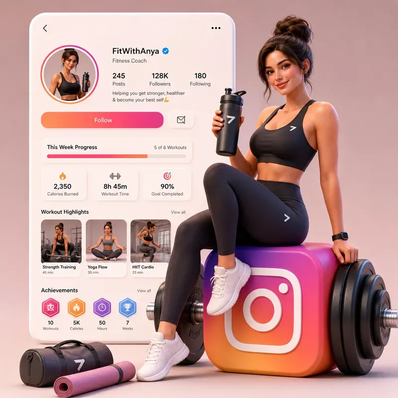 3D Social Character Sets