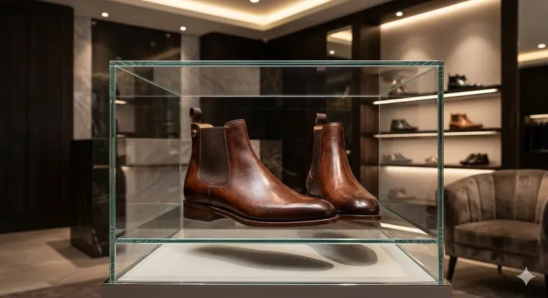 Luxury Shoe Store Commercial Ad Generator