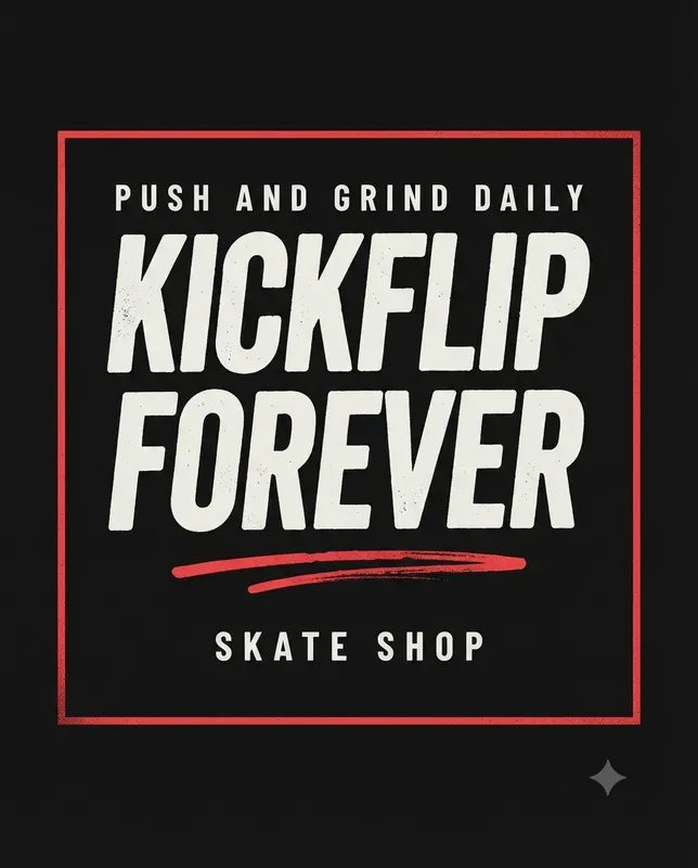 Premium Streetwear Typography Art