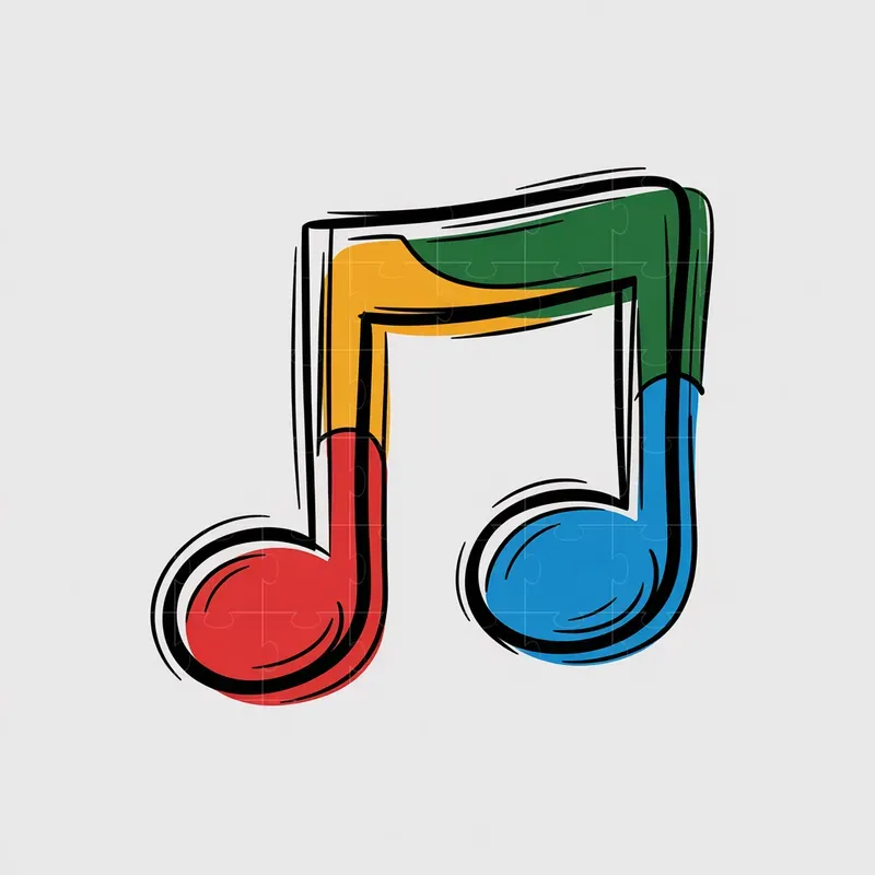 Doodle Style Logo Icons