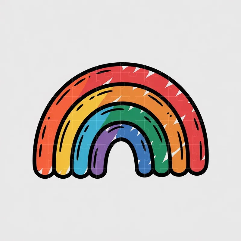 Doodle Style Logo Icons