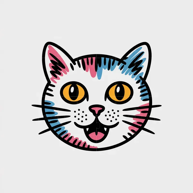 Doodle Style Logo Icons