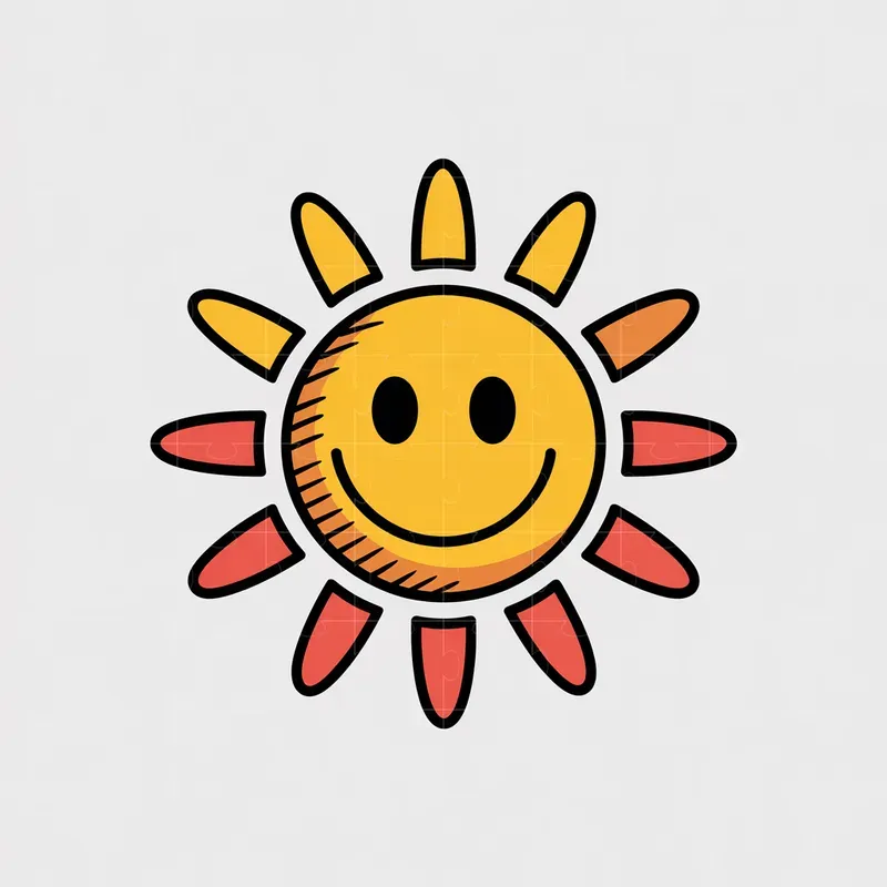 Doodle Style Logo Icons