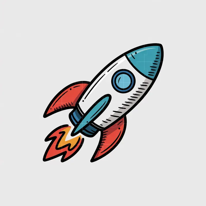 Doodle Style Logo Icons