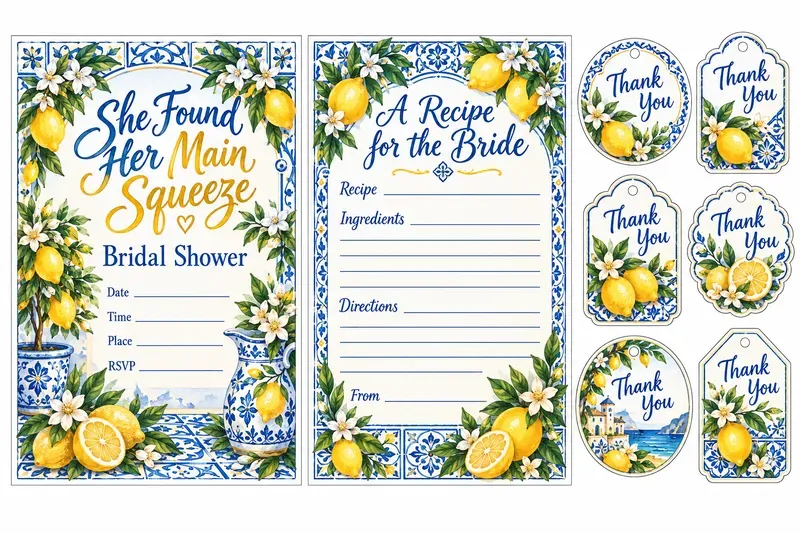 Bridal Shower Invitation Sets