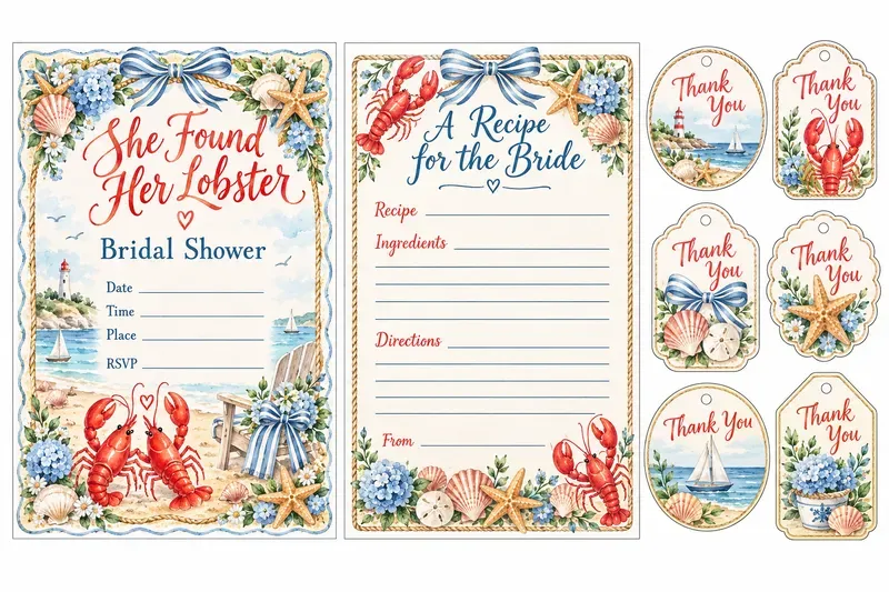 Bridal Shower Invitation Sets