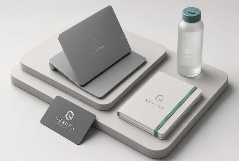 3D Brand Identity Mockup Generator
