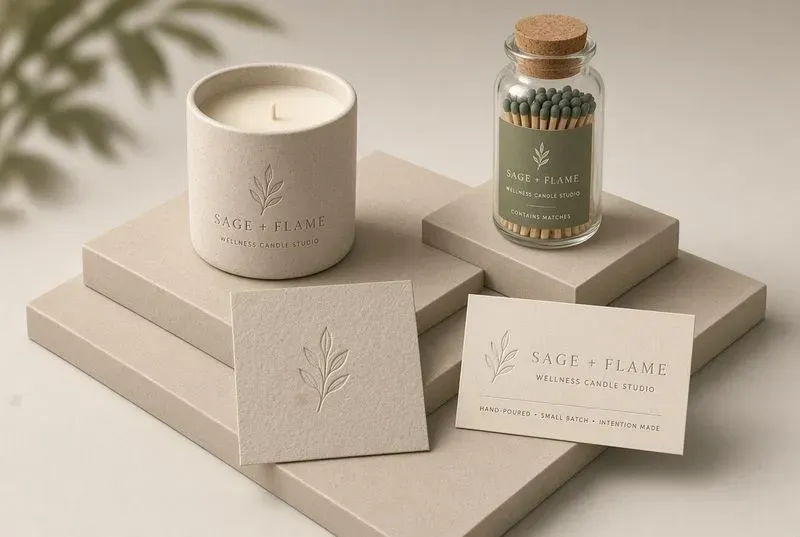 3D Brand Identity Mockup Generator