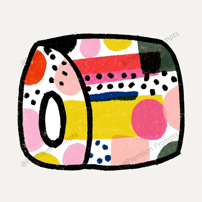 Productivity Planner Doodle Icon Stickers