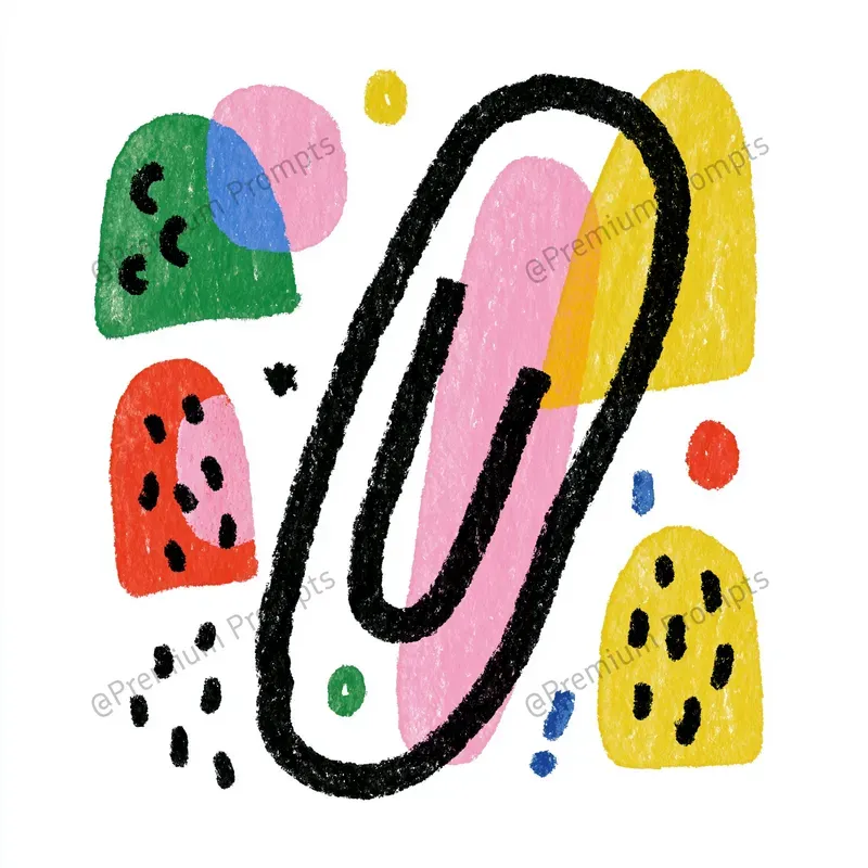 Productivity Planner Doodle Icon Stickers