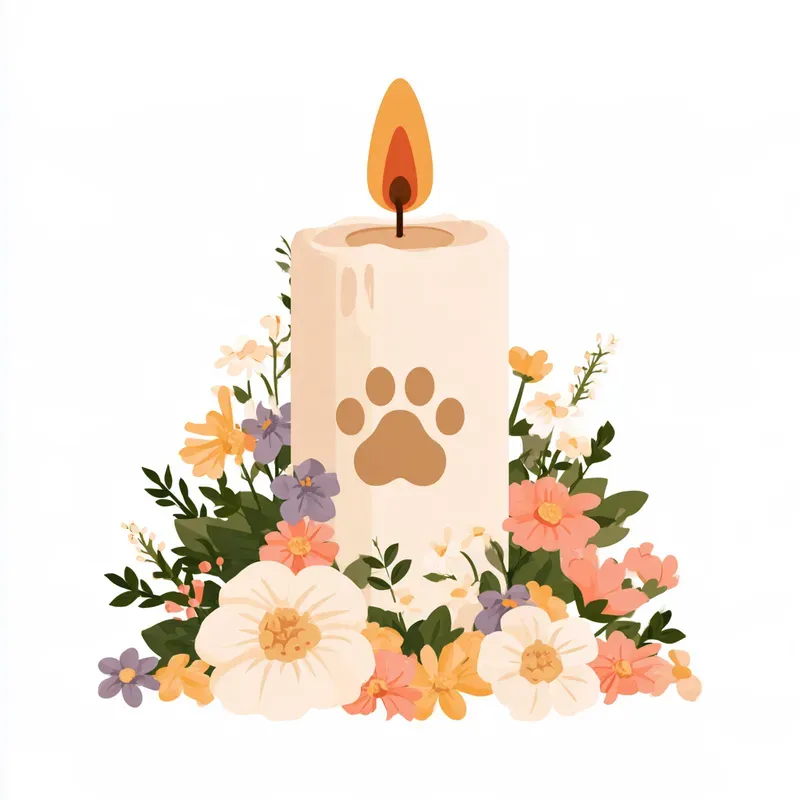 Rainbow Bridge Pet Memorial Clipart Sets