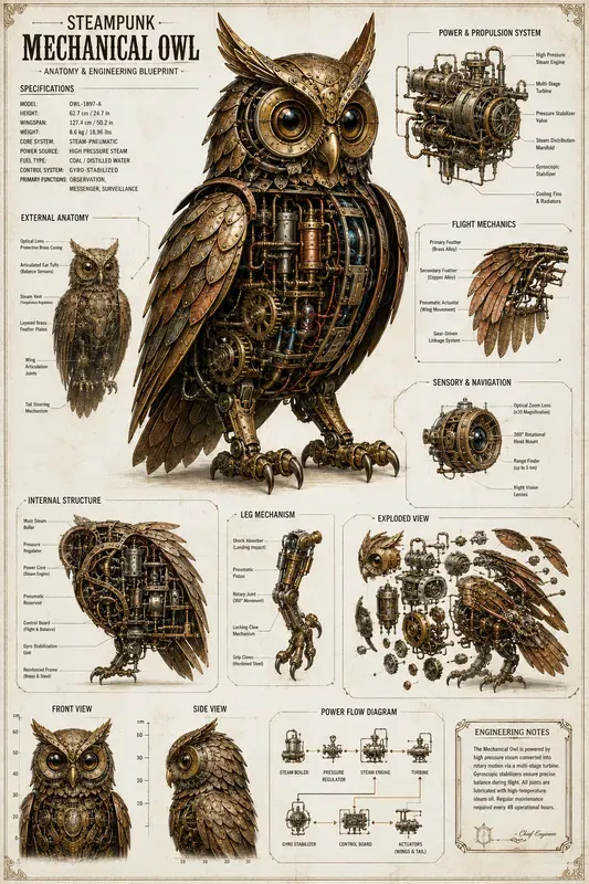 Industrial Character Blueprints