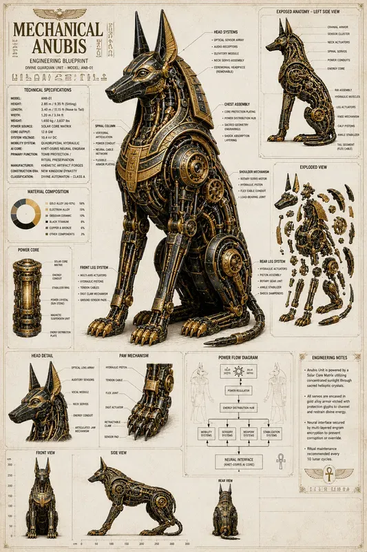 Industrial Character Blueprints