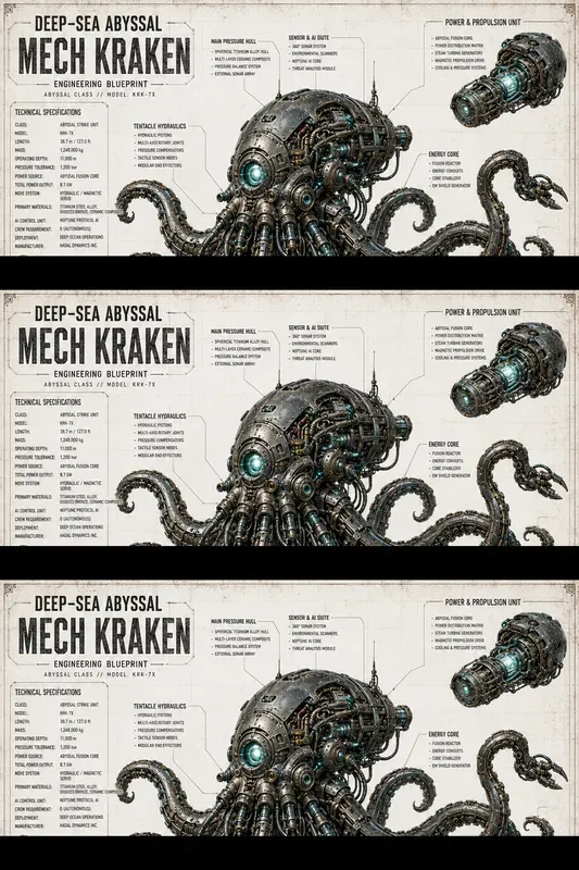 Industrial Character Blueprints
