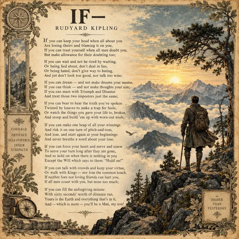 Antique Literary Poetry Posters Vintage