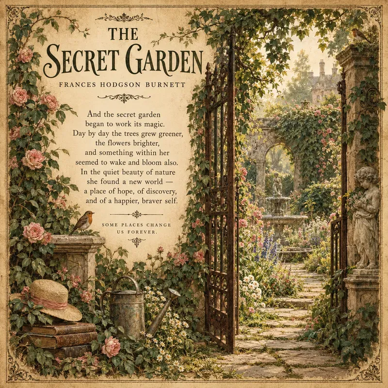 Antique Literary Poetry Posters Vintage