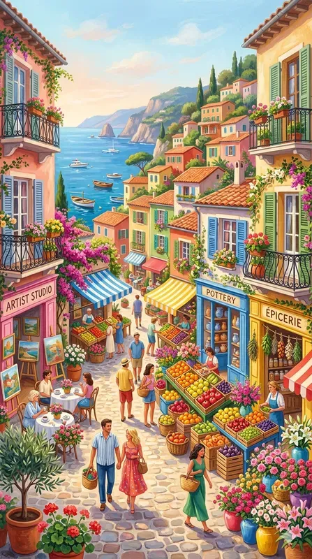 Riviera Lifestyle Illustrations