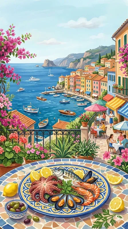 Riviera Lifestyle Illustrations