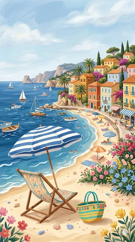 Riviera Lifestyle Illustrations