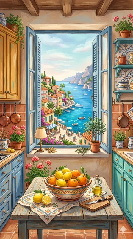 Riviera Lifestyle Illustrations