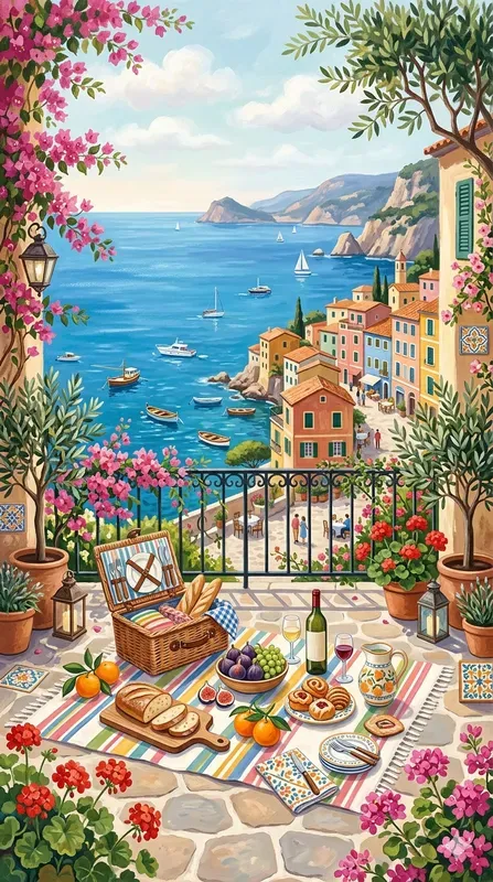 Riviera Lifestyle Illustrations