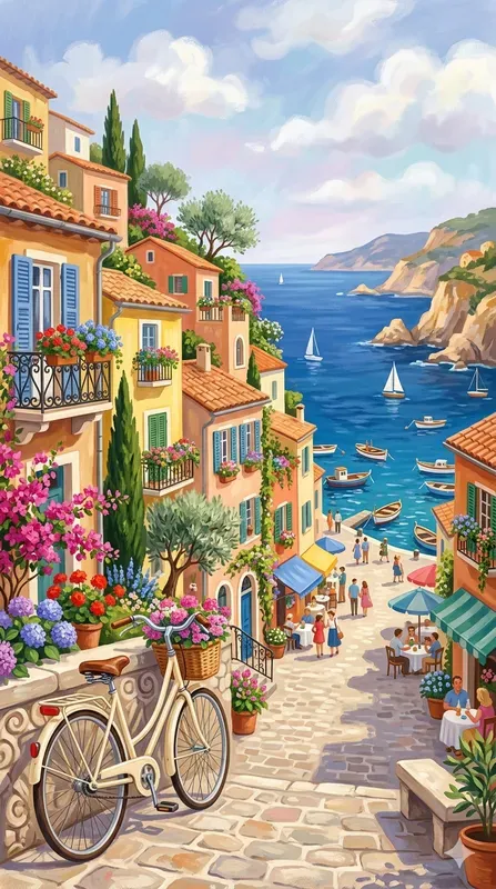 Riviera Lifestyle Illustrations