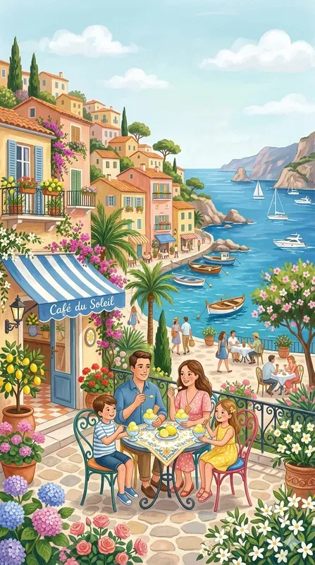Riviera Lifestyle Illustrations