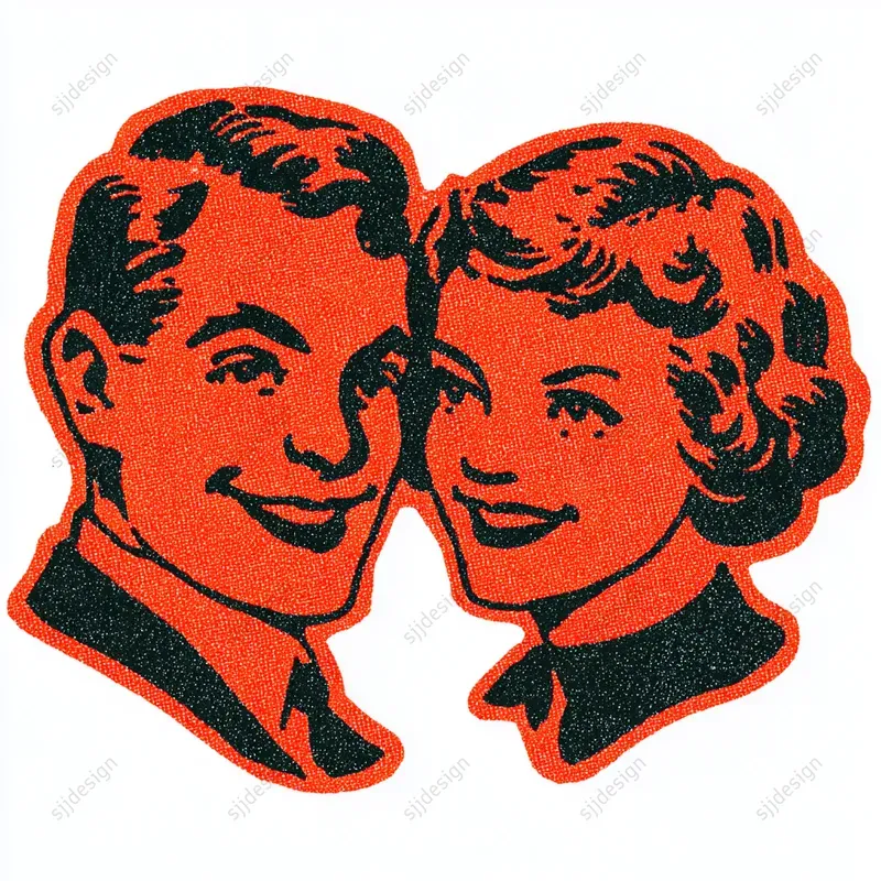 Vintage Ink Logo Sticker Graphics