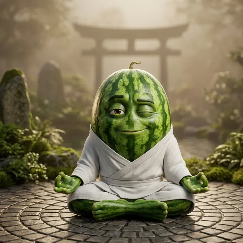 Cute 3D Anthropomorphic Fruit Characters